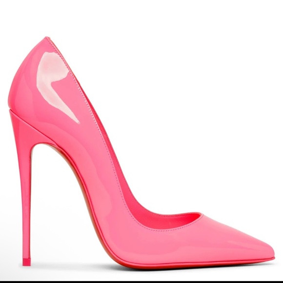 So Kate 120 pink patent pumps